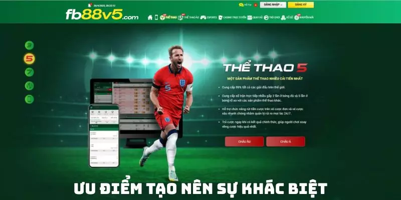 Ưu Điểm Nổi Bật Và Vượt Trội FB88 So Với Nhà Cái Cùng Ngành