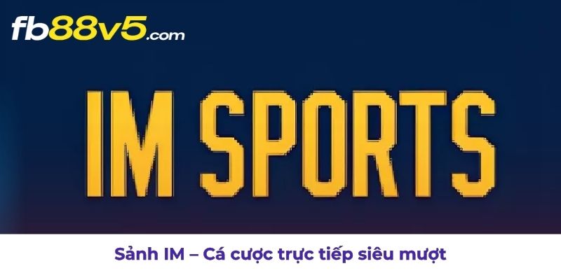 Trải nghiệm cá cược mượt mà với sảnh IM